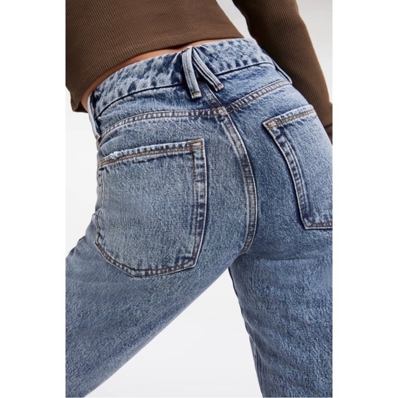 GOOD American Good Classic Skinny-ish Hi-Rise Jeans - Picture 2 of 12